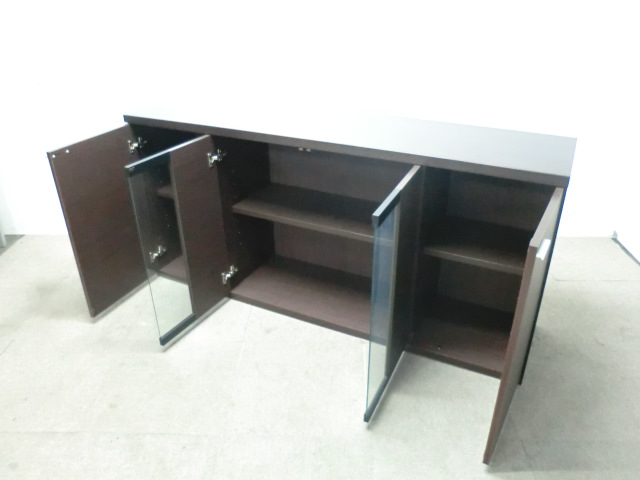 コクヨ / 木目調 / 【中古】 サイドボード