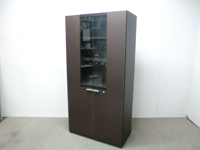 コクヨ / 木目調 / 【中古】 木製書庫