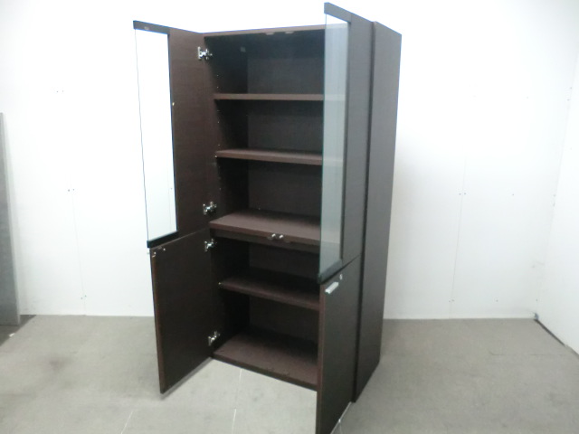 コクヨ / 木目調 / 【中古】 木製書庫