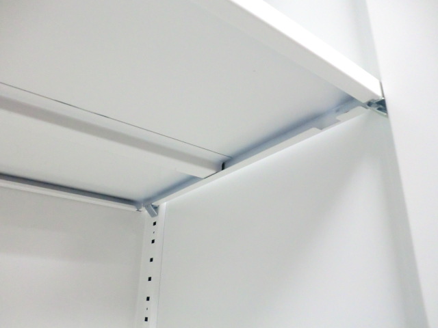 ウチダ / HS / ホワイト / 【中古】 上下連結書庫