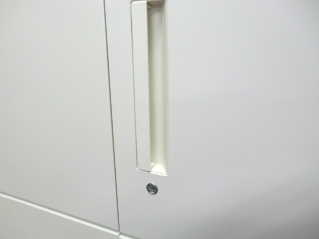 ウチダ / HS / ホワイト / 【中古】 上下連結書庫