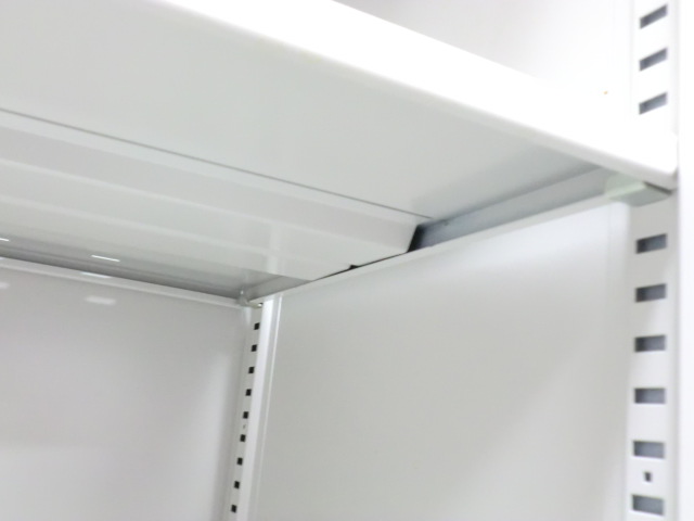 イトーキ/シンライン/ニューグレー/【中古】両開きキャビネッ