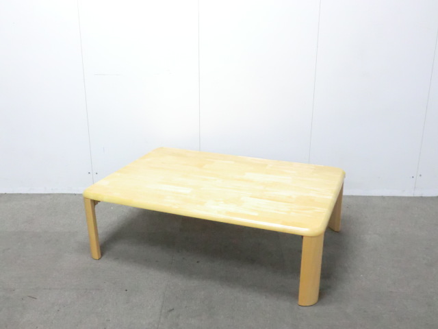 座卓 / 木目調 / 【中古】 折り畳み式