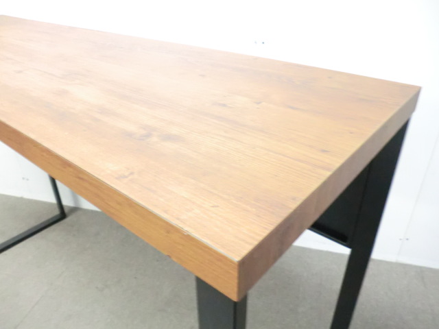 オカムラ/アルトピアッツァ/木目調/【中古】カウンターテーブ