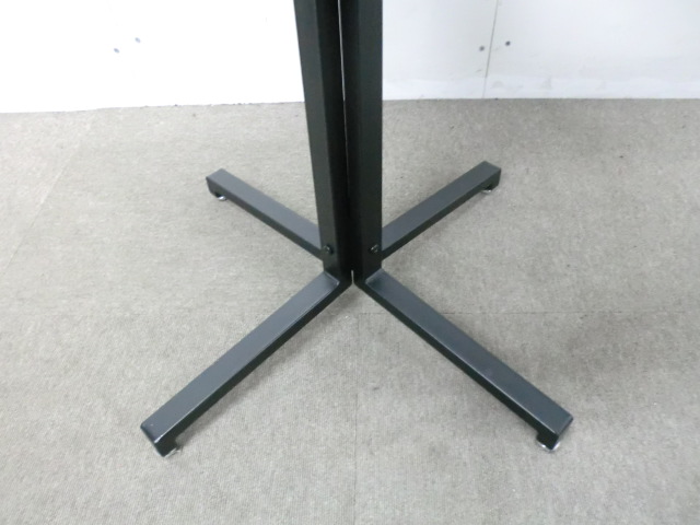 丸テーブル / ブラック / 【中古】