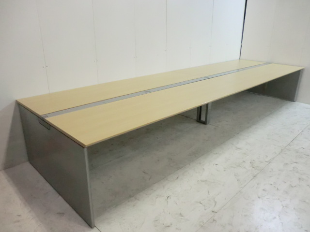 オカムラ/フリーウェイ/木目調 / 【中古】 フリーアドレス