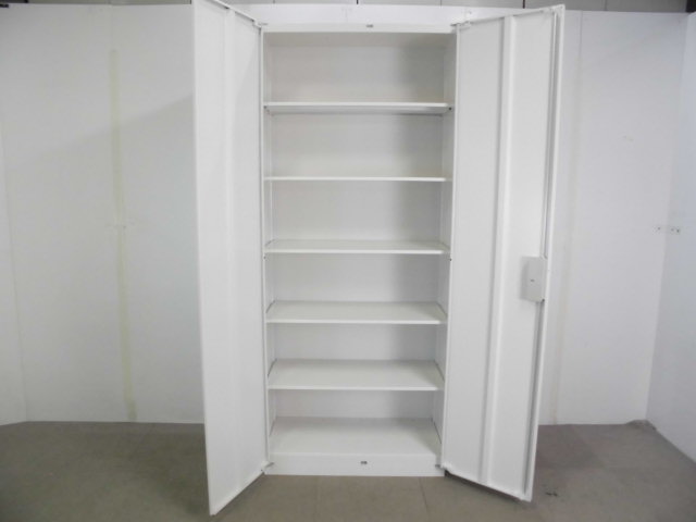 イトーキ / シンライン / ホワイト / 両開きキャビネッ