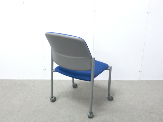 イトーキ / ダークブルー / KLK-162GB-W4N4 【中古】 カートチェア