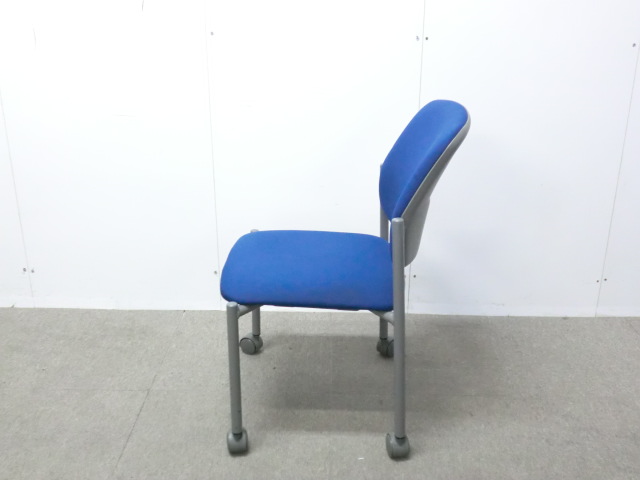 イトーキ / ダークブルー / KLK-162GB-W4N4 【中古】 カートチェア