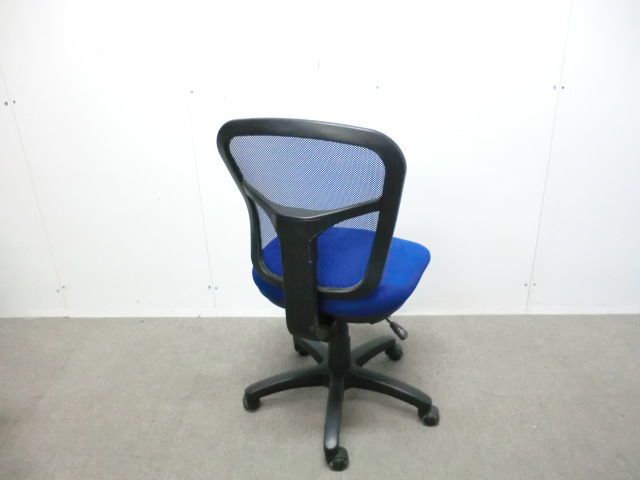 OAチェア / ブルー / 【中古】 肘無し