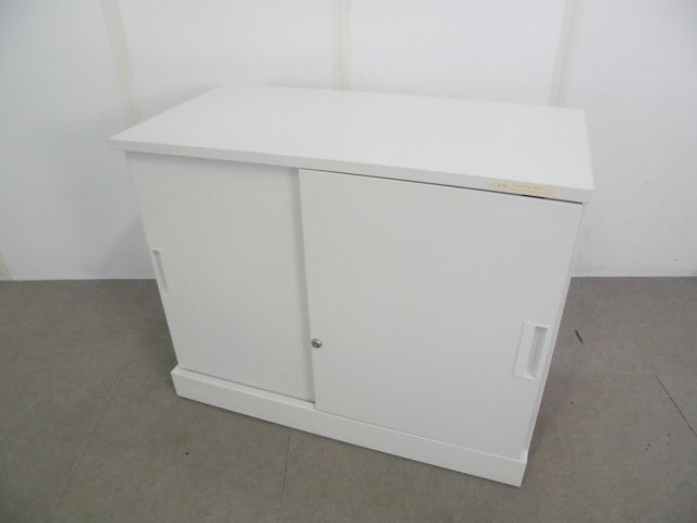 引違いキャビネット / ホワイト