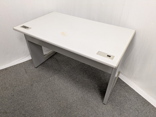 ウチダ / ニューグレー / 【中古】 平デスク