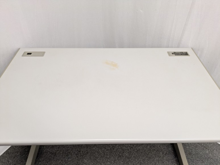 ウチダ / ニューグレー / 【中古】 平デスク