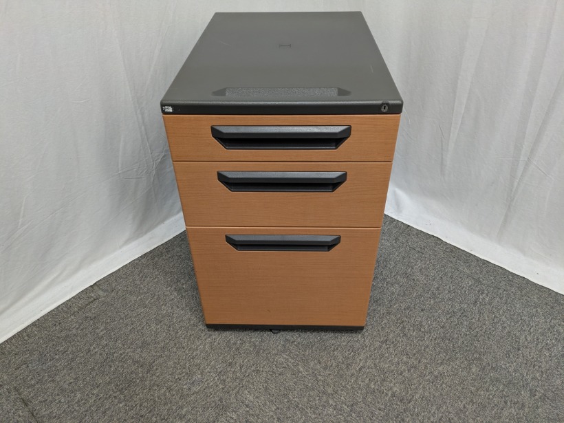 ウチダ / 木目調 / 【中古】 3段ワゴン