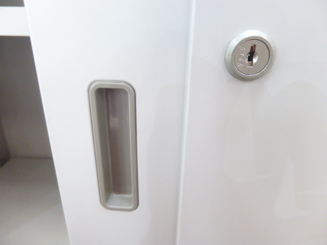 コクヨ/ニューグレー/引違キャビネット/【中古】