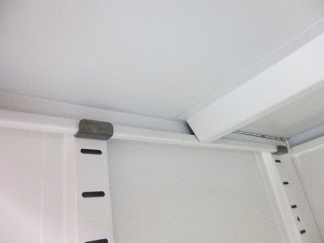 コクヨ/ニューグレー/ガラス引違キャビネット/【中古】