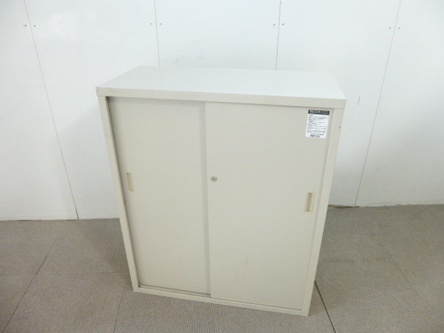 コクヨ/ニューグレー/引違キャビネット/【中古】