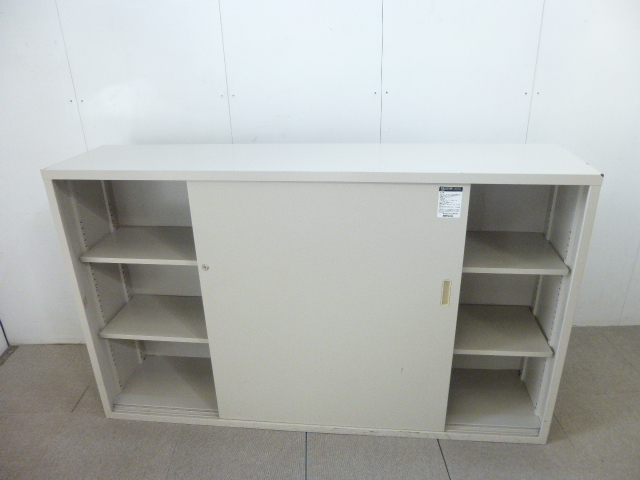 コクヨ/ニューグレー/引違キャビネット/【中古】