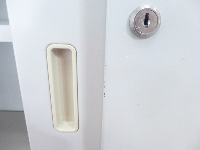 コクヨ/ニューグレー/引違キャビネット/【中古】