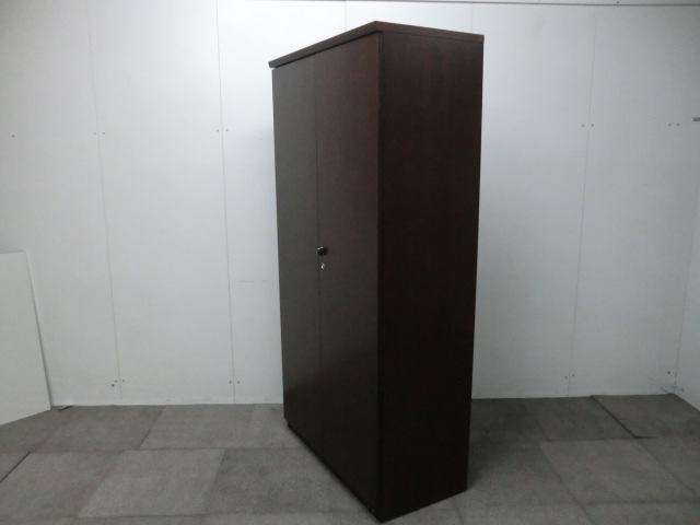 オカムラ / 木目調 / 【中古】 木製書庫