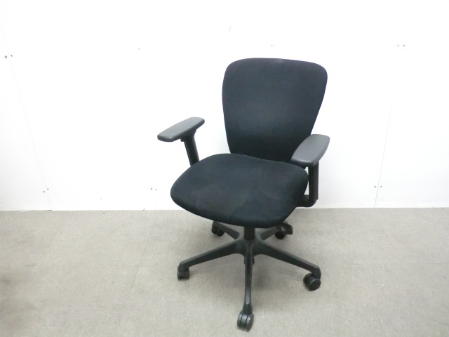 クロガネ / ブラック / OAチェア肘有