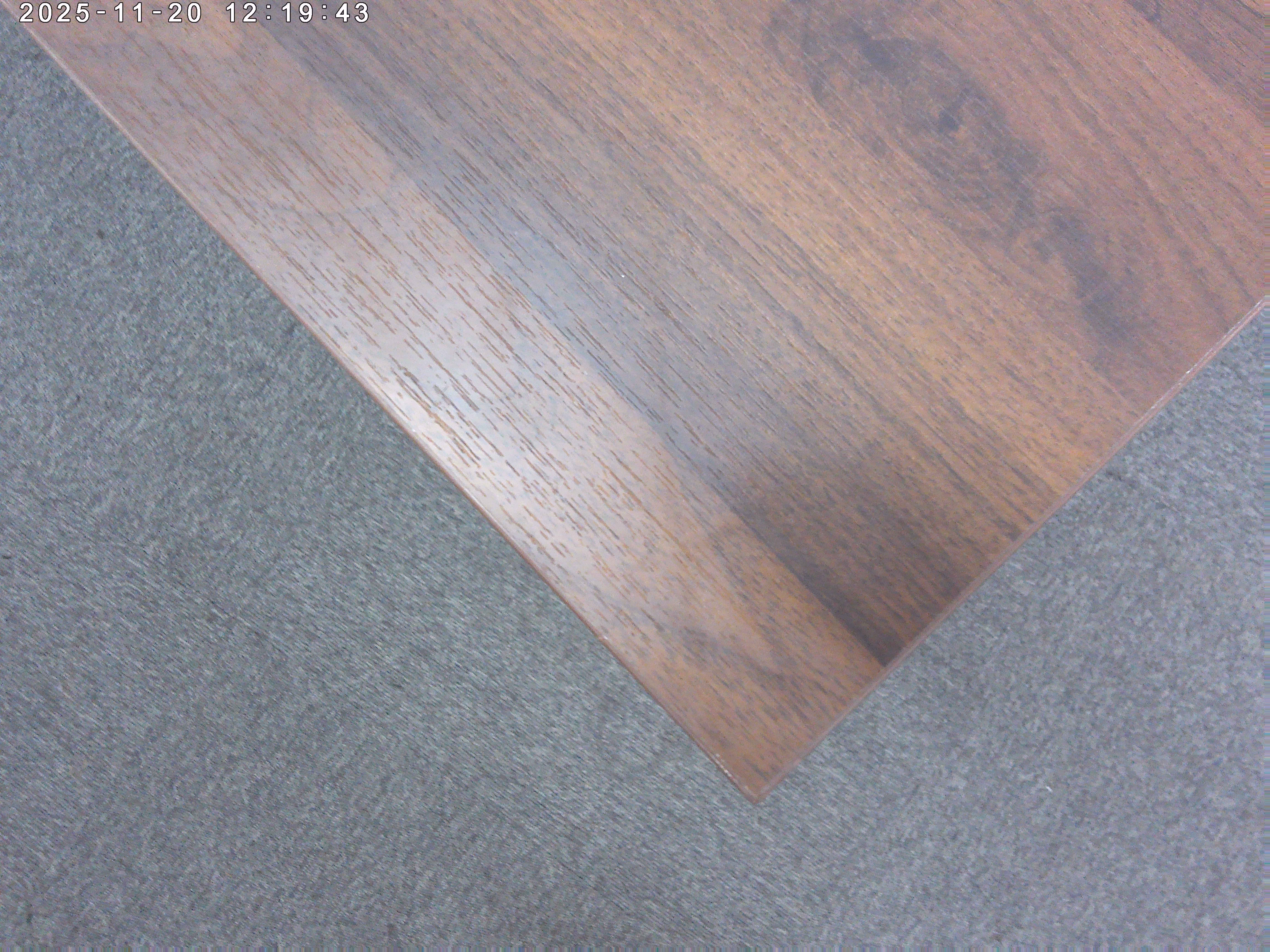 木目調 / 折り畳みテーブル / 【中古】