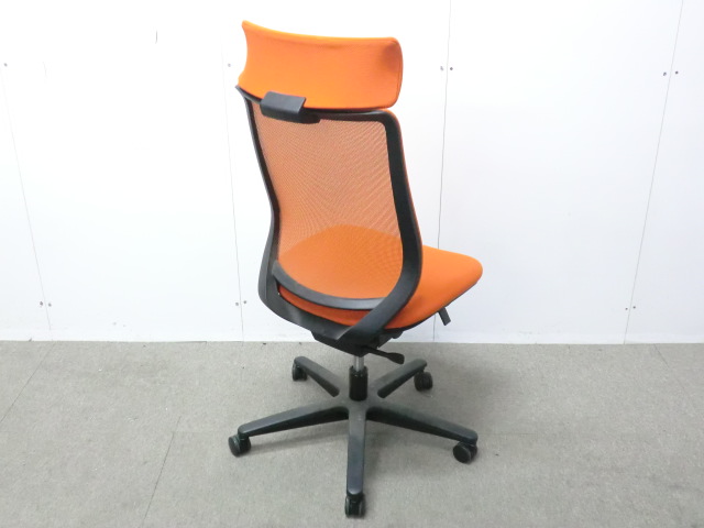 コクヨ / ミトラ / オレンジ / CR-G2900E6 【中古】 OAチェア肘無
