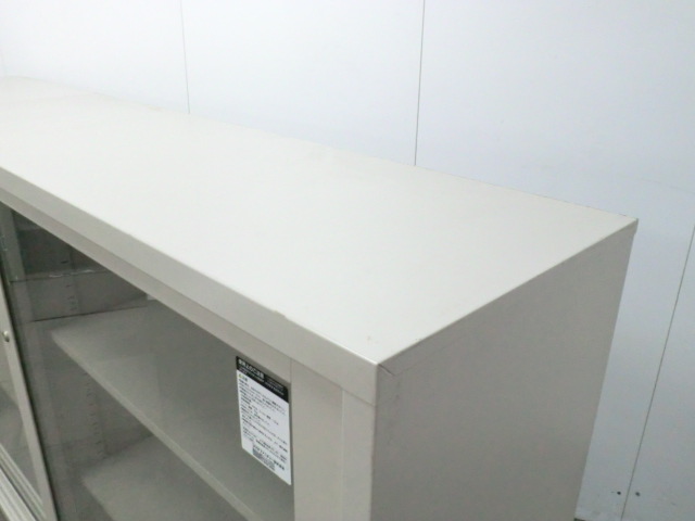 コクヨ / ニューグレー / 【中古】 引違い書庫