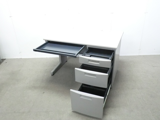 イトーキ / CZ / ニューグレー /片袖デスク