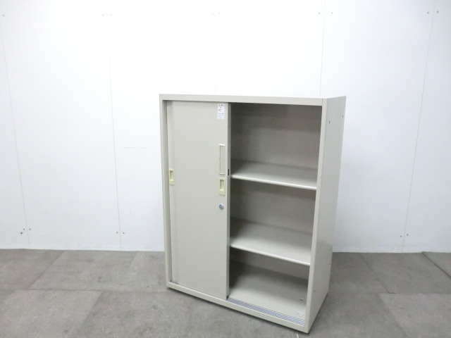 コクヨ / ニューグレー / 引違いキャビネット 【中古】