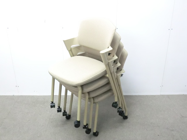 コクヨ/プロッティ / ベージュ / 【中古】 カートチェア