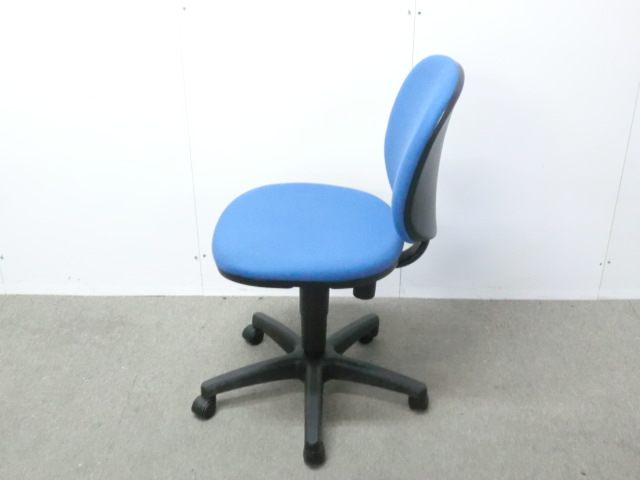 OAチェア / ブルー / 【中古】 肘無し