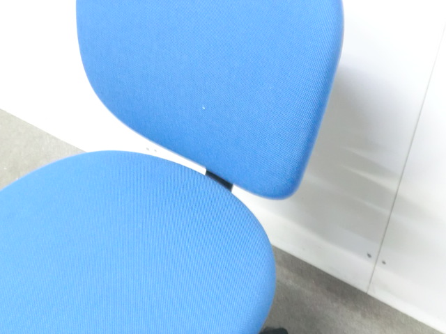 OAチェア / ブルー / 【中古】 肘無し