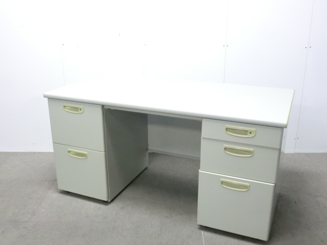 ナイキ / ニューグレー / 【中古】 両袖デスク