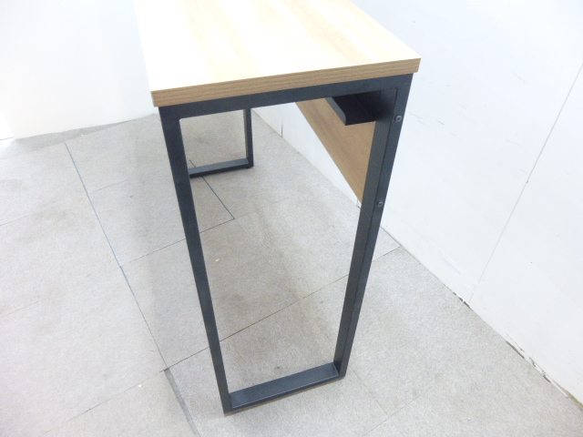 木目調/カウンターテーブル/【中古】