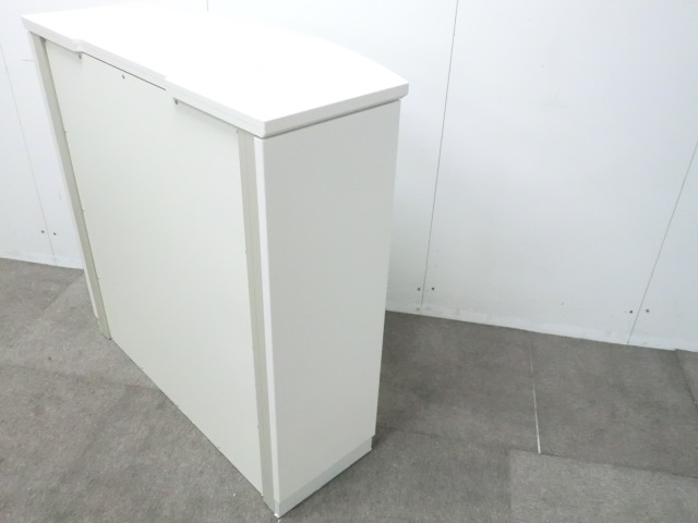 コクヨ / ホワイト / 【中古】 ハイカウンター