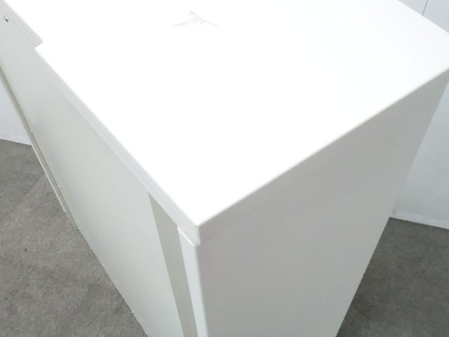 コクヨ / ホワイト / 【中古】 ハイカウンター