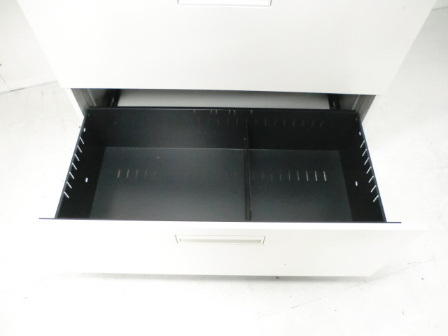 コクヨ/エディア / ホワイト / 【中古】 上下連結書庫