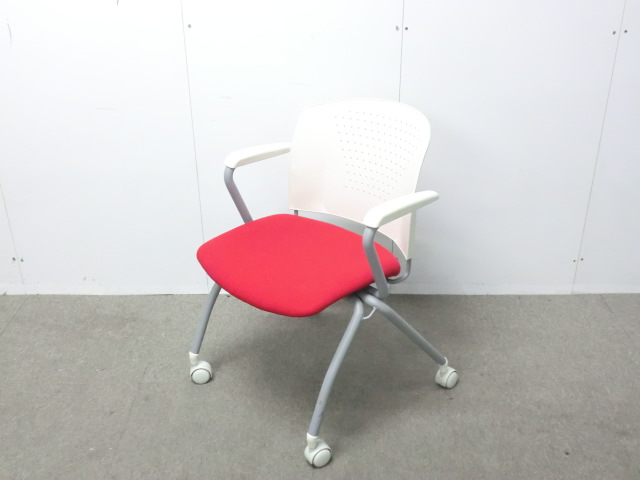 アイコ / レッド / 【中古】 カートチェア