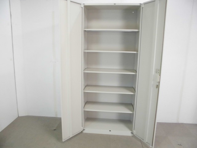 両開きキャビネット / ニューグレー