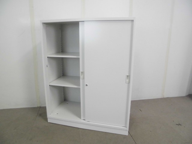 ウチダ / 引違いキャビネット / ホワイト