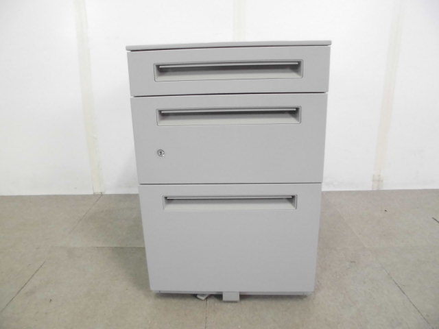 ウチダ / FEED / 3段ワゴン / ニューグレー