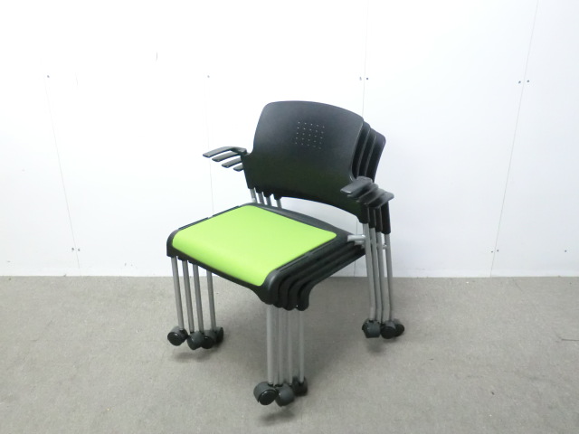 イナバ / ライトグリーン / 【中古】 カートチェア