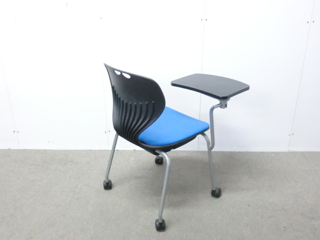 アイコ / ブルー / 【中古】 メモ台付カートチェア