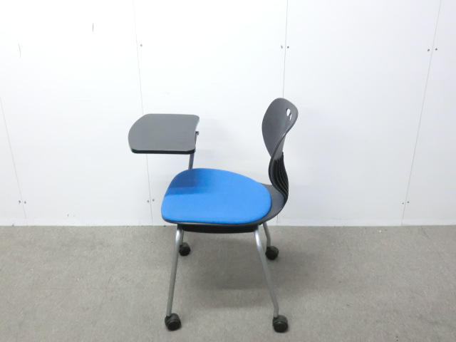 アイコ / ブルー / 【中古】 メモ台付カートチェア