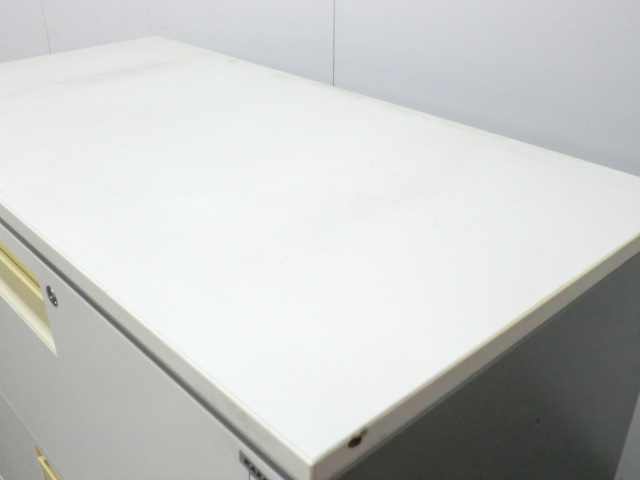 コクヨ / UFX / ホワイト / 【中古】 3段ラテラル