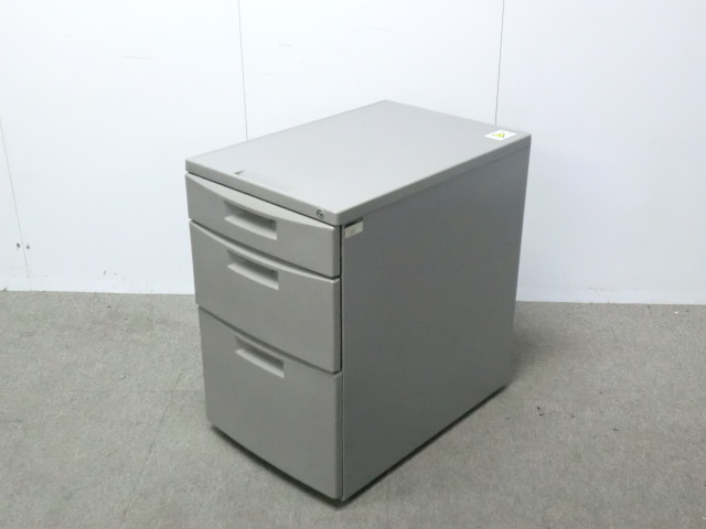 イトーキ/ CZ / ニューグレー / 【中古】 3段ワゴン