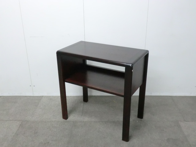 イトーキ / 木目調 / 【中古】 電話台