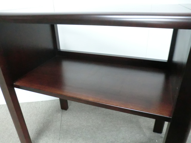 イトーキ / 木目調 / 【中古】 電話台