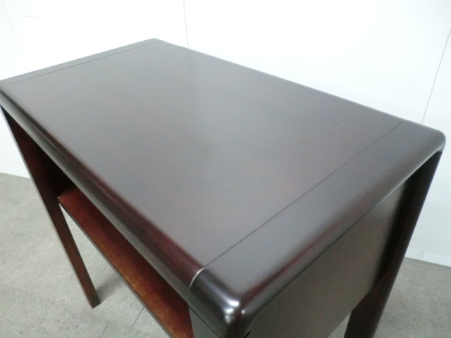 イトーキ / 木目調 / 【中古】 電話台